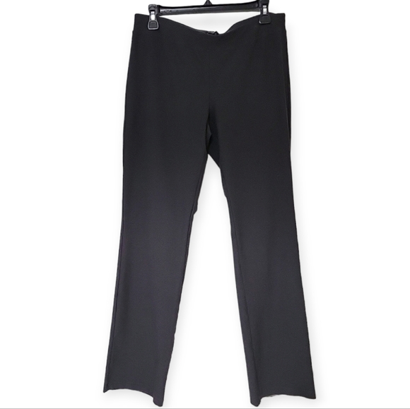 Eileen Fisher Women's Pull On Ankle Pants Size Small Gray Stretch Trouser - Picture 2 of 8